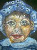 6. portret dziecka   pastele olejne